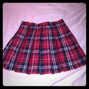 Plaid skirt